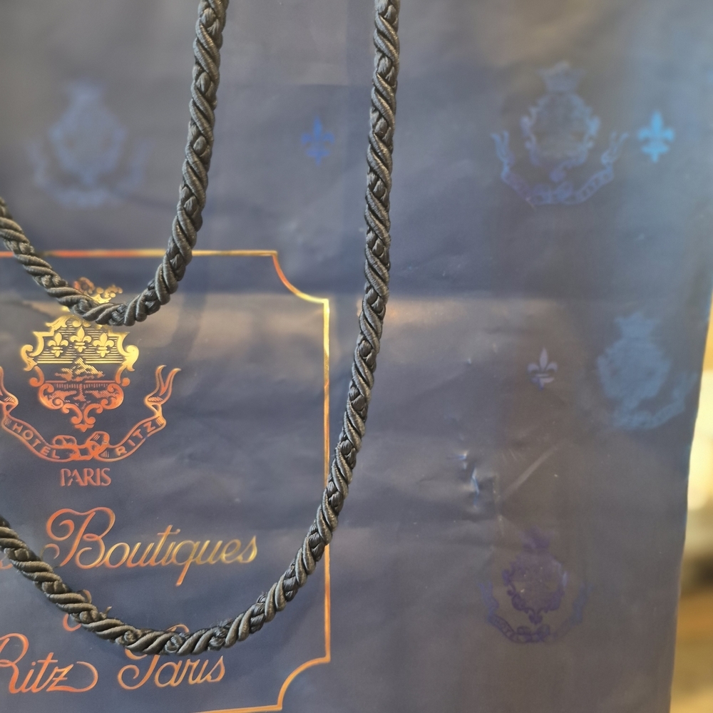 Ritz Paris Blue Shopping Bag - Picture 7 of 16